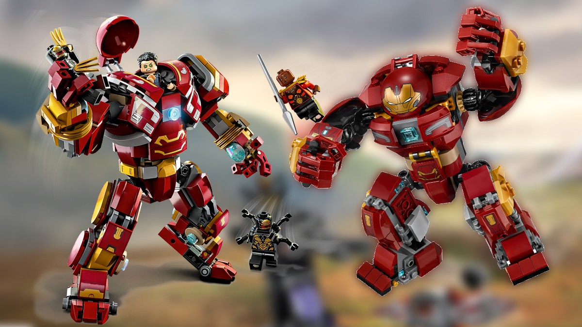 LEGO Marvel's 2023 Hulkbuster expands on 2018 set thanks to bigger