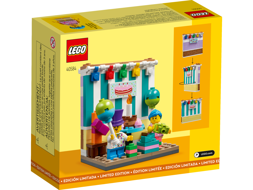 LEGO 40584 Birthday Diorama 2