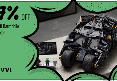 Zavvi offers free delivery and huge discount on LEGO Batman 76240 Batmobile Tumbler