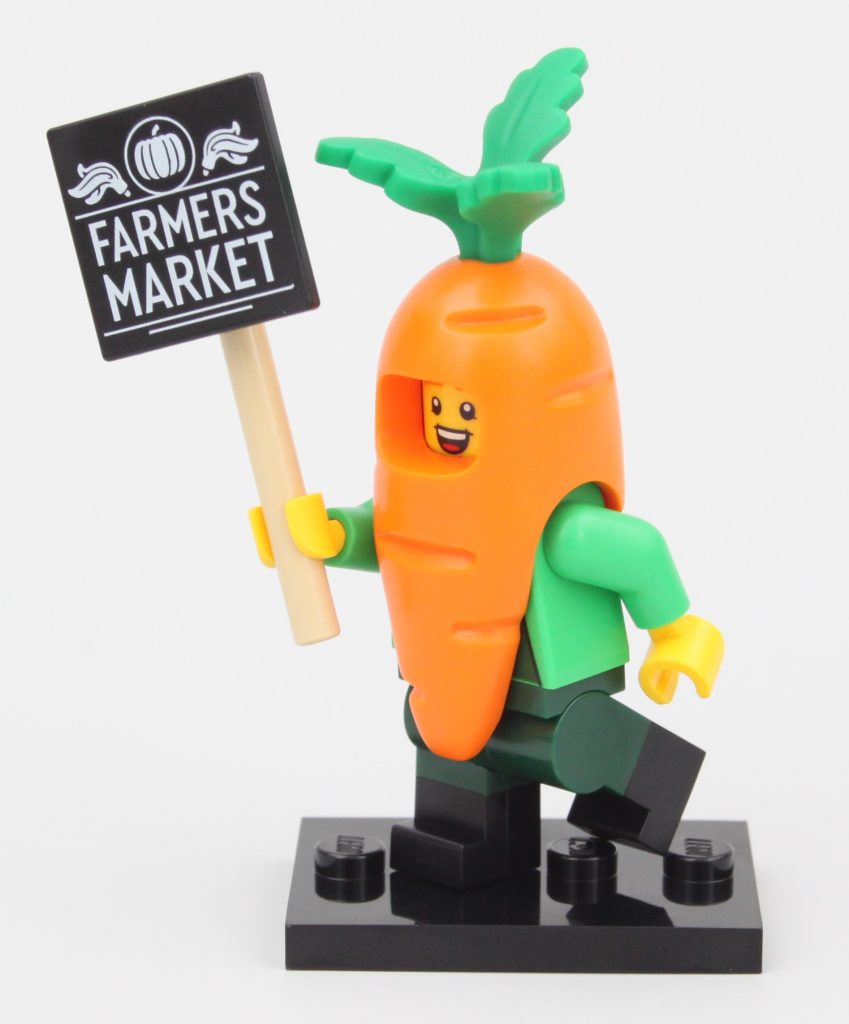 LEGO Collectible Minifigures 71037 Série 24 avis Carotte Mascotte 1