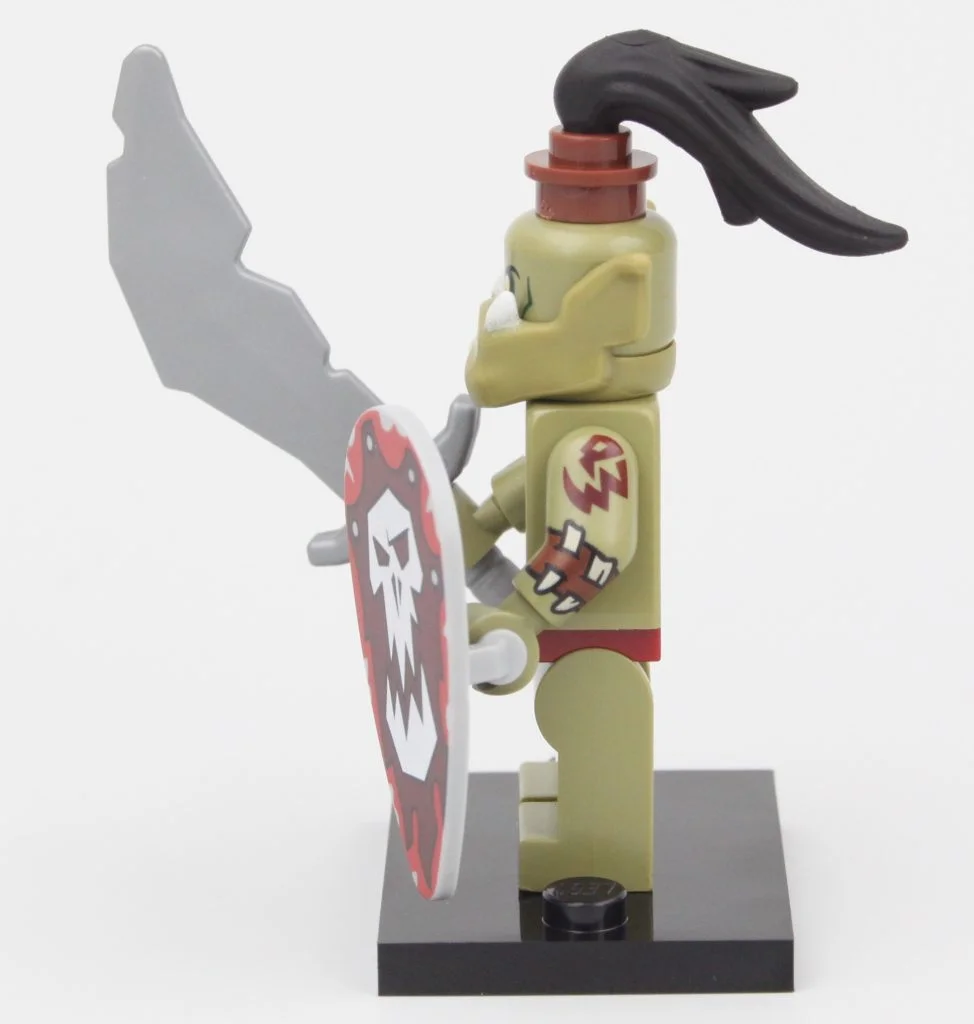 LEGO Collectible Minifigures 71037 Series 24 review Orc 7