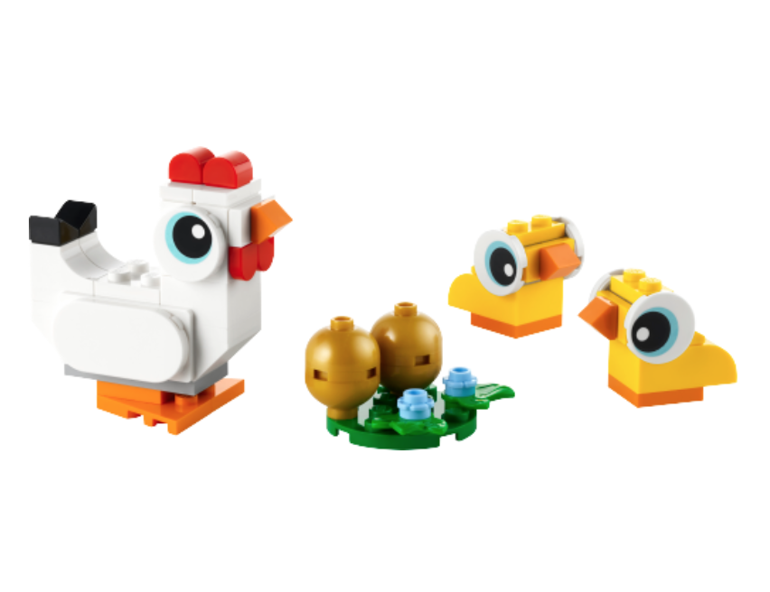 LEGO Creator 30643 Les poules de Pâques 1