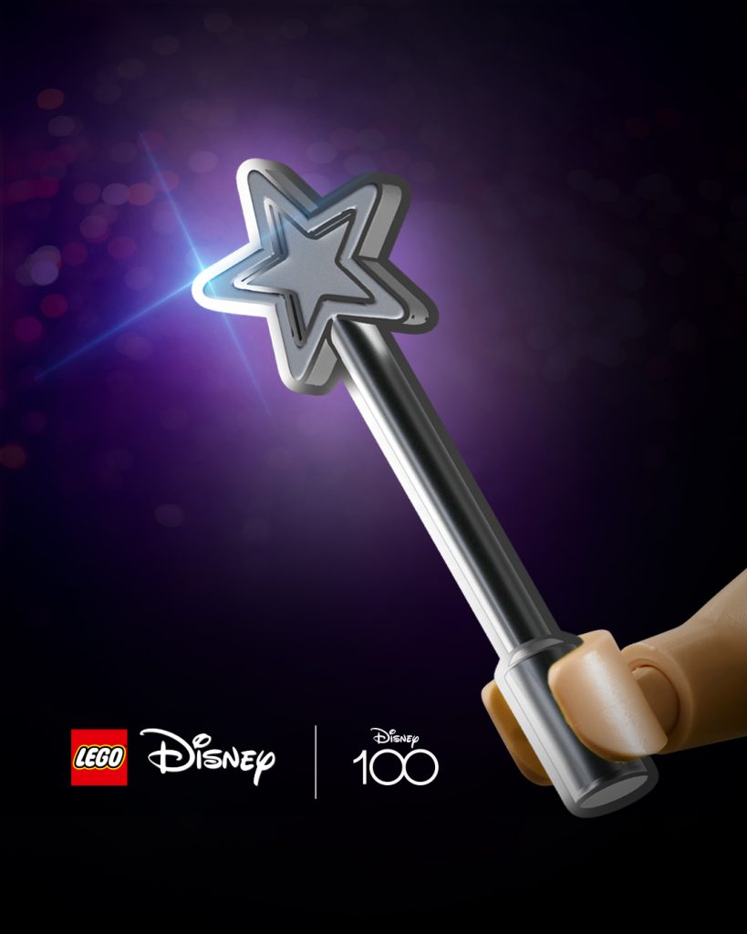 LEGO Disney 100th anniversary minifigure teaser