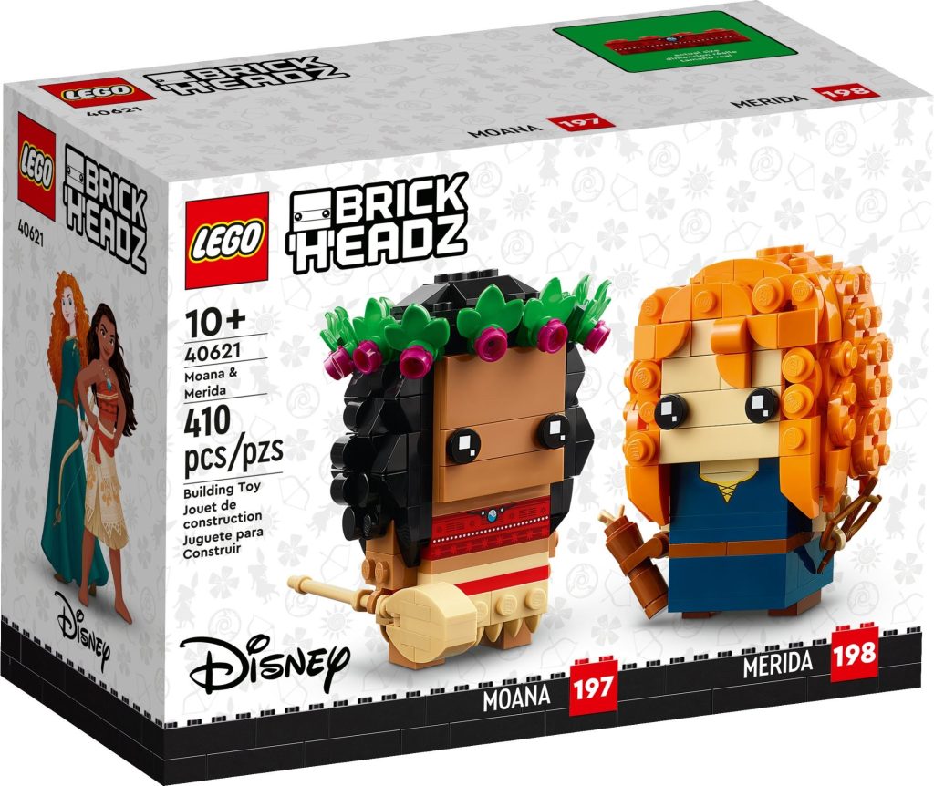 LEGO Disney BrickHeadz 40621 Moana Merida ufficiale 2