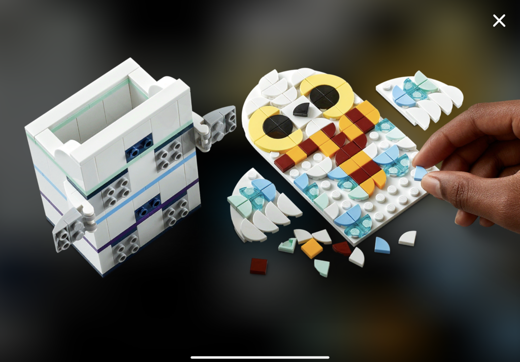 LEGO Harry Potter DOTS 41809 Hedwig Pencil Holder 5