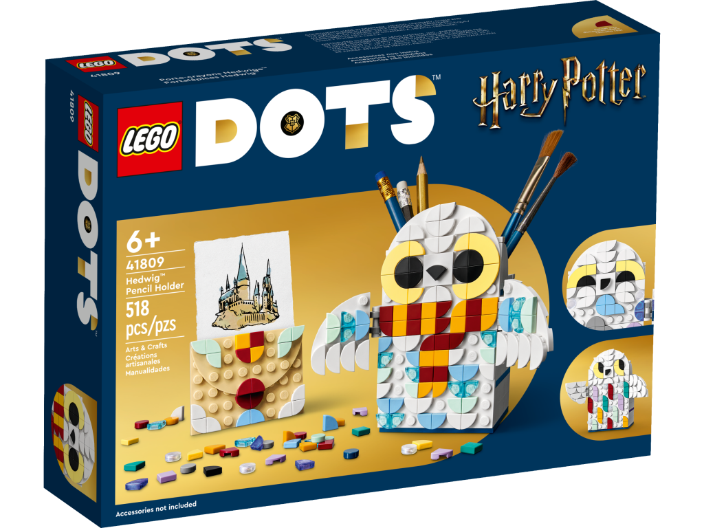 LEGO Harry Potter DOTS 41809 Hedwig Pencil Holder official 1