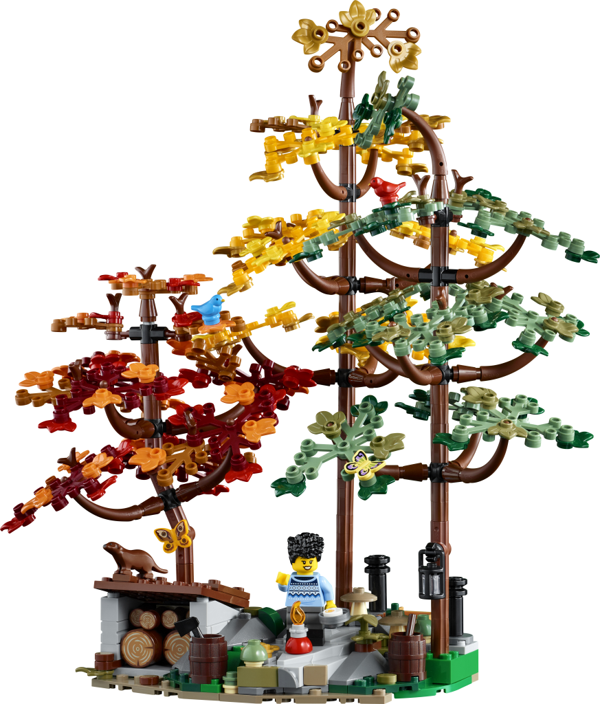 LEGO Ideas 21338 A Frame Cabin box minifigures 1 873x1024