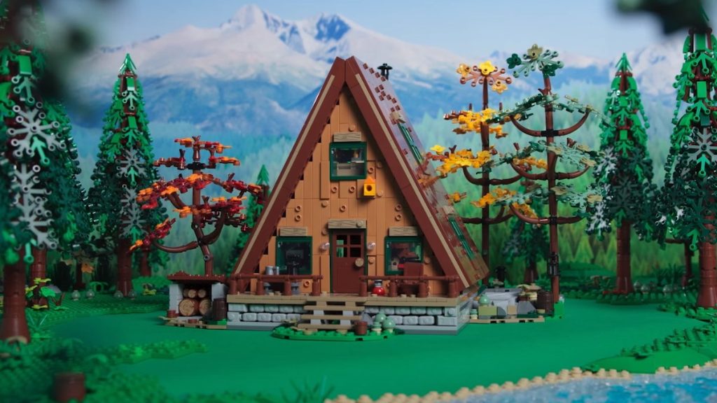 LEGO Ideas 21338 A Frame Cabin video featured