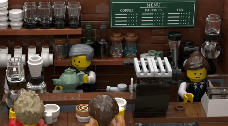 LEGO Ideas café de ladrillos