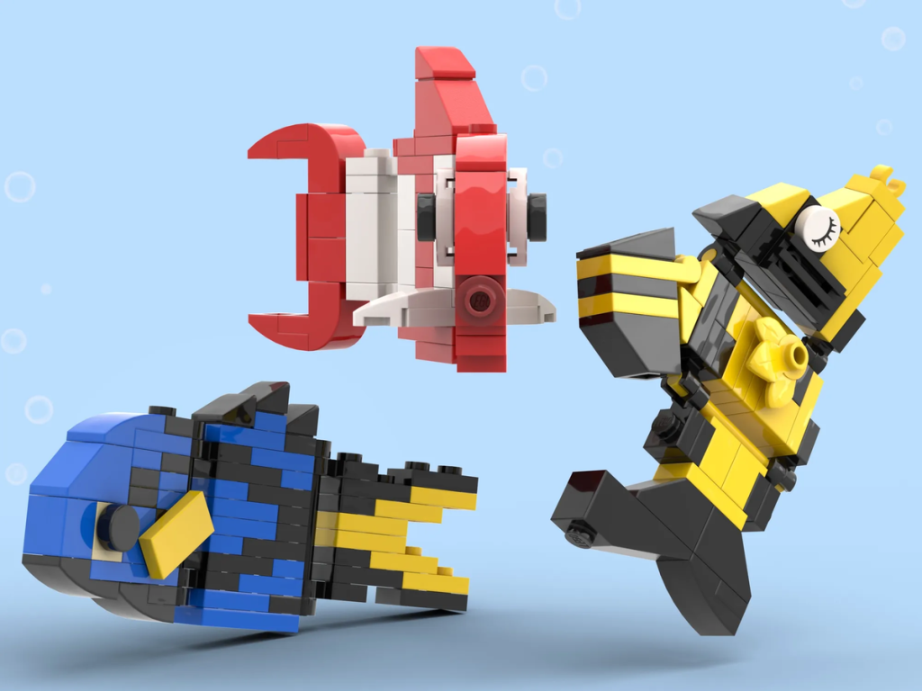 LEGO Ideas Test Lab Wacky Fish