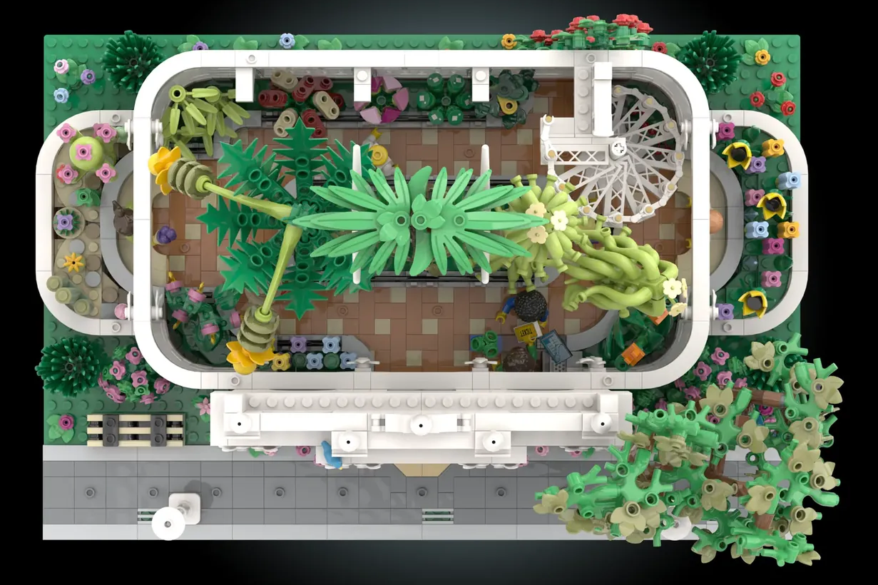 Botanical garden leaves mark on first 2023 LEGO Ideas review