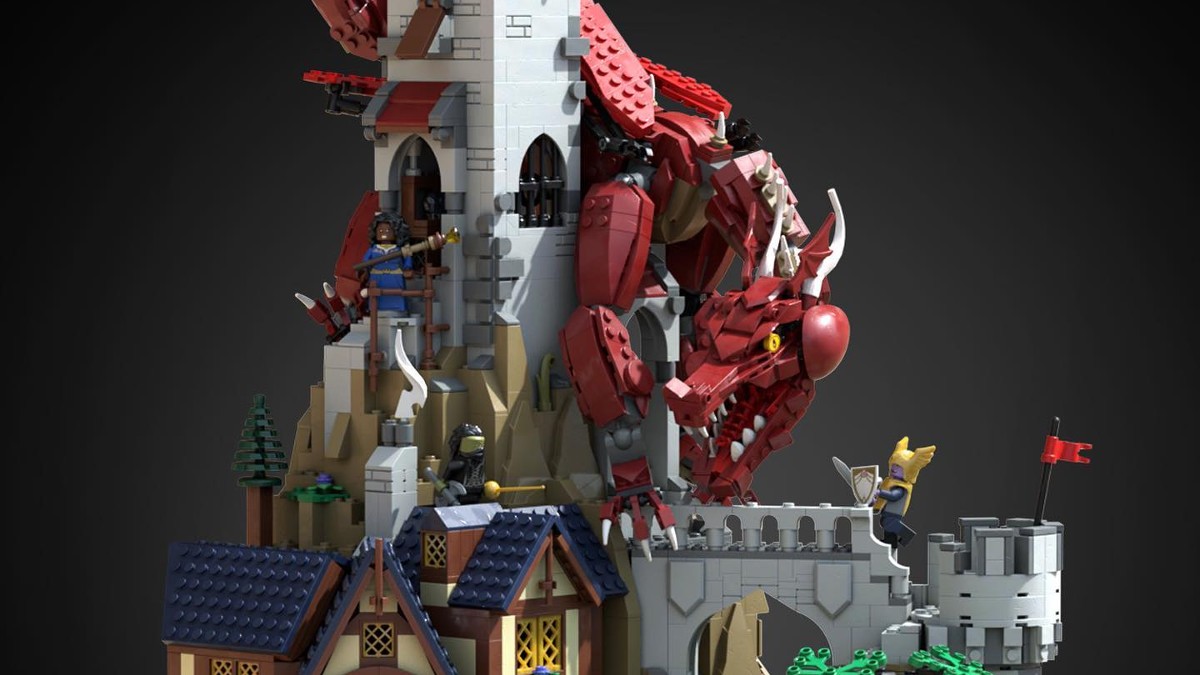 Lihat lebih dekat proyek di balik set LEGO Dungeons & Dragons