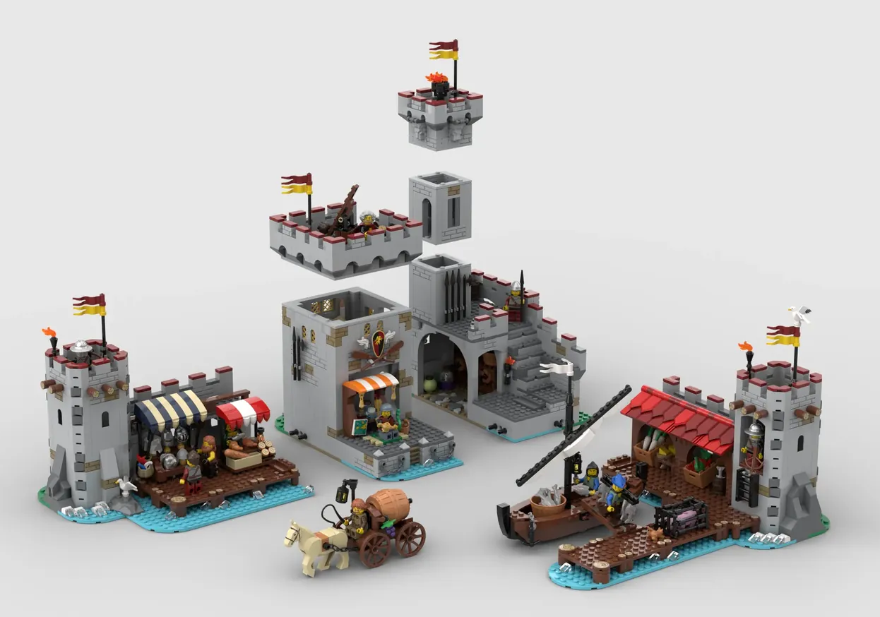 LEGO Ideas first 2023 review has its first castle creation