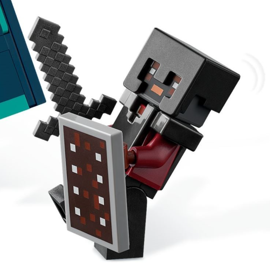 LEGO Minecraft 21246 The Deep Dark Battle armour