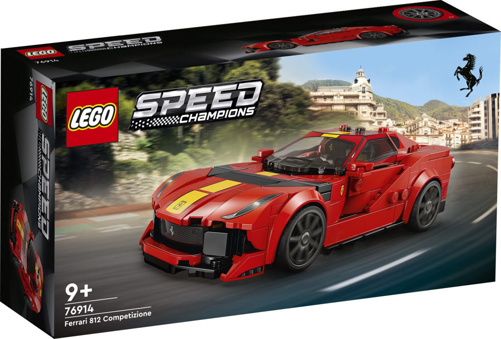 LEGO Speed Champions 76914 Ferrari 812 Competizione scatola anteriore 1