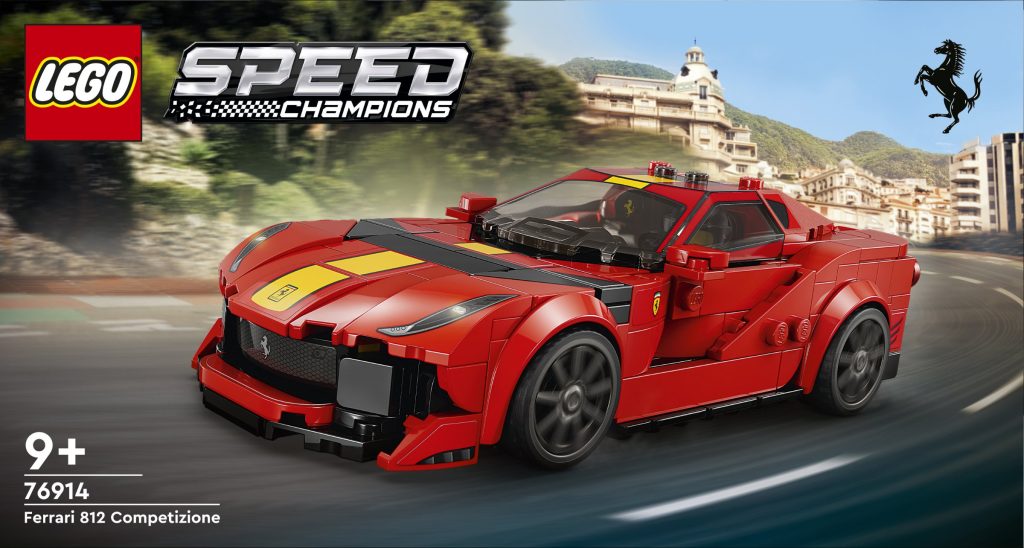 LEGO Speed Champions 76914 Ferrari 812 Competizione scatola anteriore