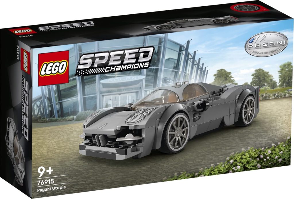 LEGO Speed Champions 76915 Cassa Pagani Utopia fronte 1