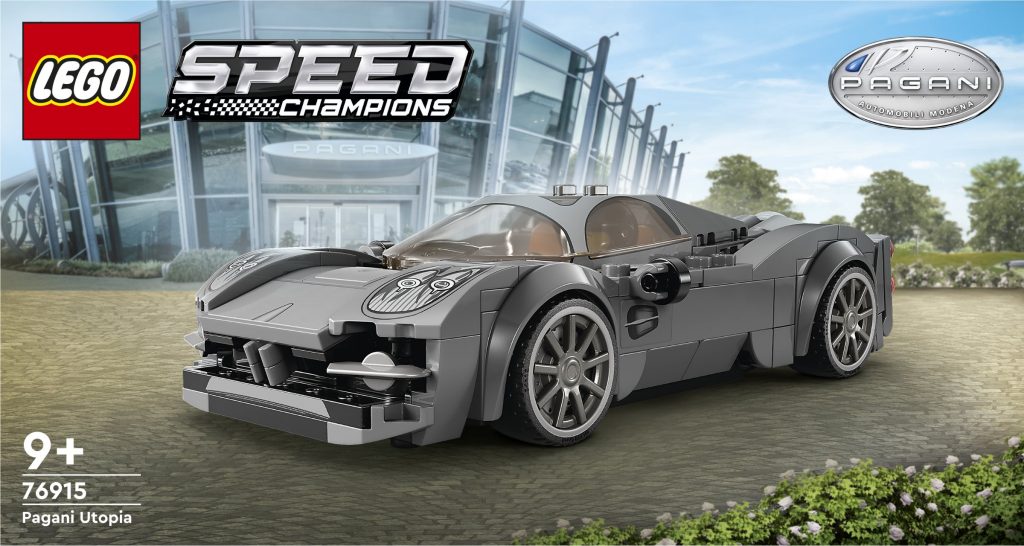 LEGO Speed Champions 76915 Pagani Utopia fronte scatola