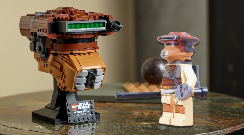 LEGO Star Wars 75351 Princess Leia Boushh Helmet and Boushh minifigure