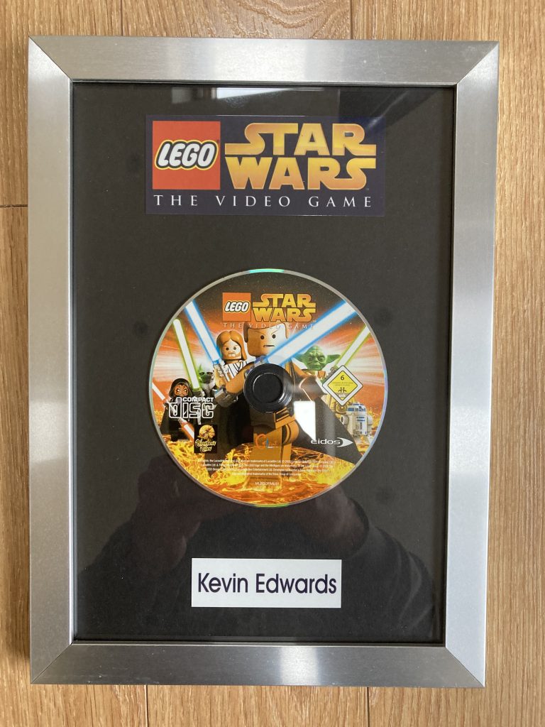 LEGO Star Wars game Kevin Edwards developer gift Twitter