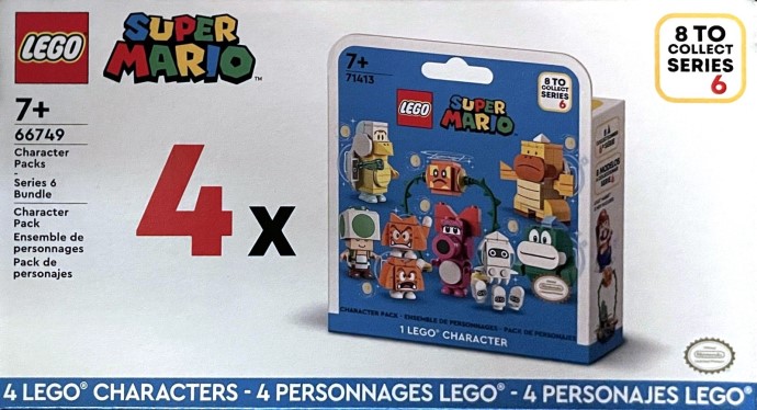 LEGO Super Mario 66749 Character Packs – Series 6 Bundle