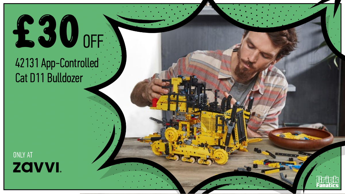 小狼ページ Zavvi discounts LEGO 42131 App-Controlled Cat D11 Bulldozer