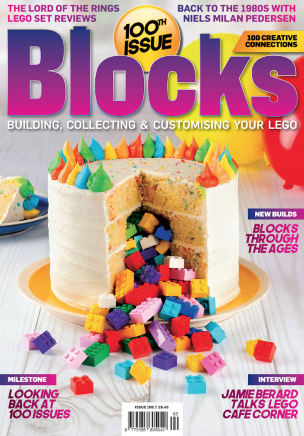 Blocks magazine reaches Issue 100, mentioned on TV quiz show