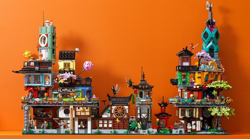 chap Vild Uensartet Here's how much a complete LEGO NINJAGO City costs in 2023