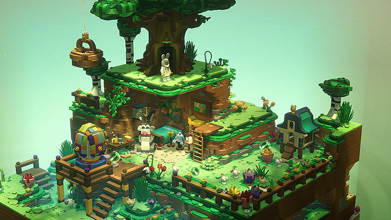 Contes de briques LEGO. Jeu de mise à jour de Pâques