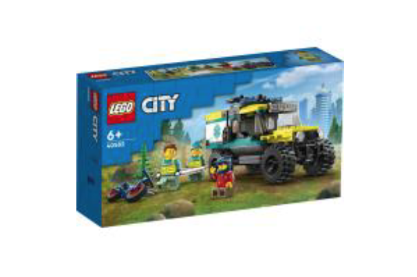 LEGO City 40582 Soccorso in ambulanza fuoristrada 4x4 GWP