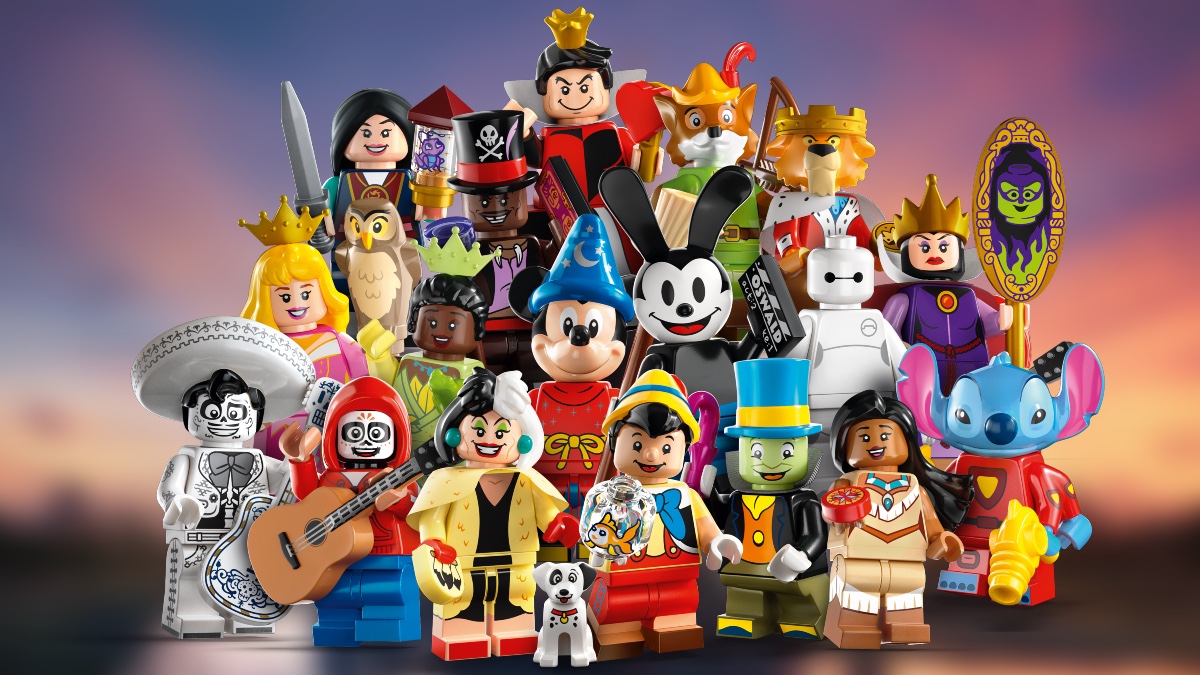 LEGO Disney 100th-anniversary collectible minifigures on the way