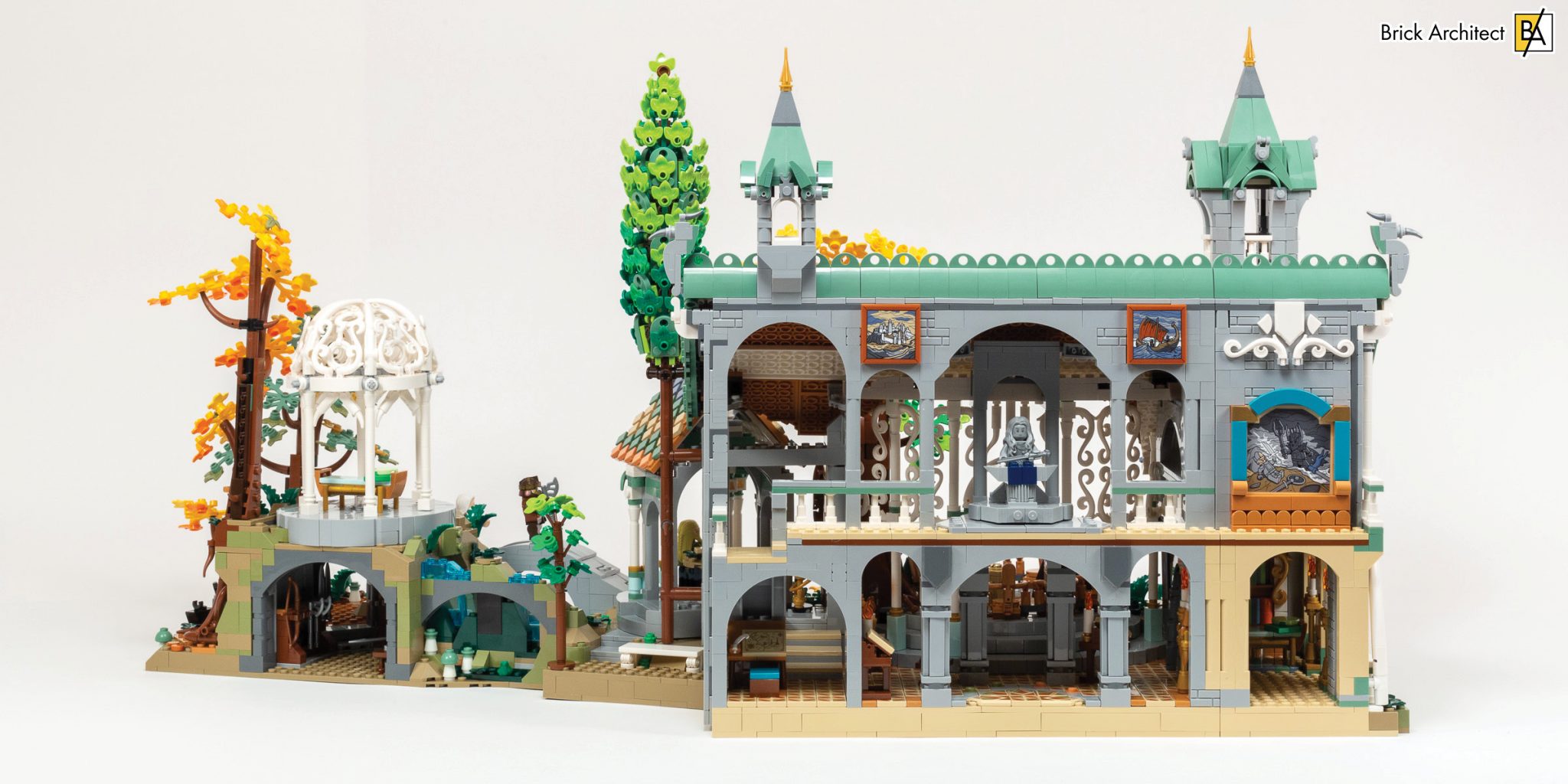 LEGO Icons 10316 The Lord of the Rings Rivendell Brick Architect