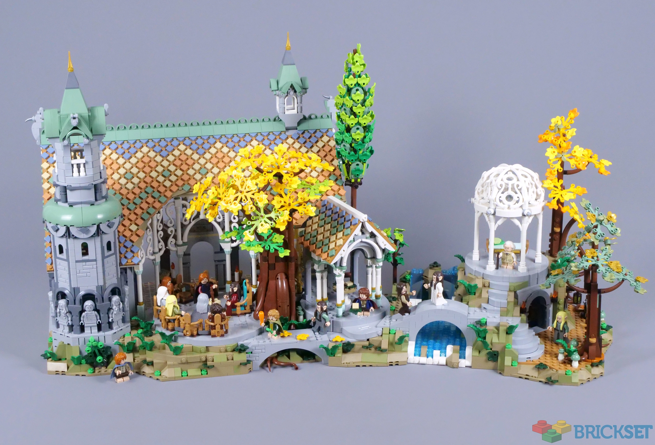 LEGO Icons 10316 Le Seigneur des Anneaux : Rivendell nécessite un tatillon  pour trouver des problèmes