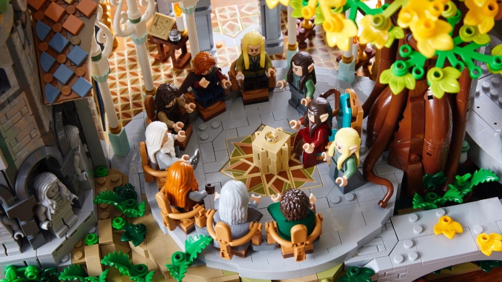 LEGO Icons 10316 Il Signore degli Anelli Rivendell presentava 6