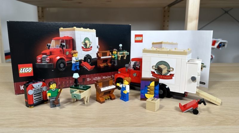 Regalo LEGO Icons 40586 Camion in movimento con titolo di recensione dell'acquisto