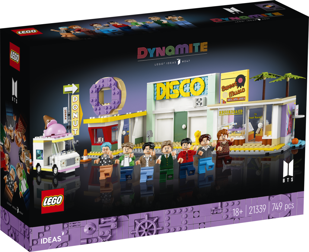 LEGO Ideas 21339 BTS Dinamite 1