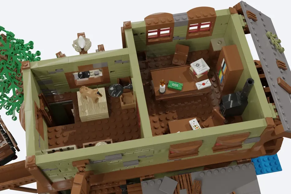 LEGO Ideas OGEL CREEK SAW MILL 9