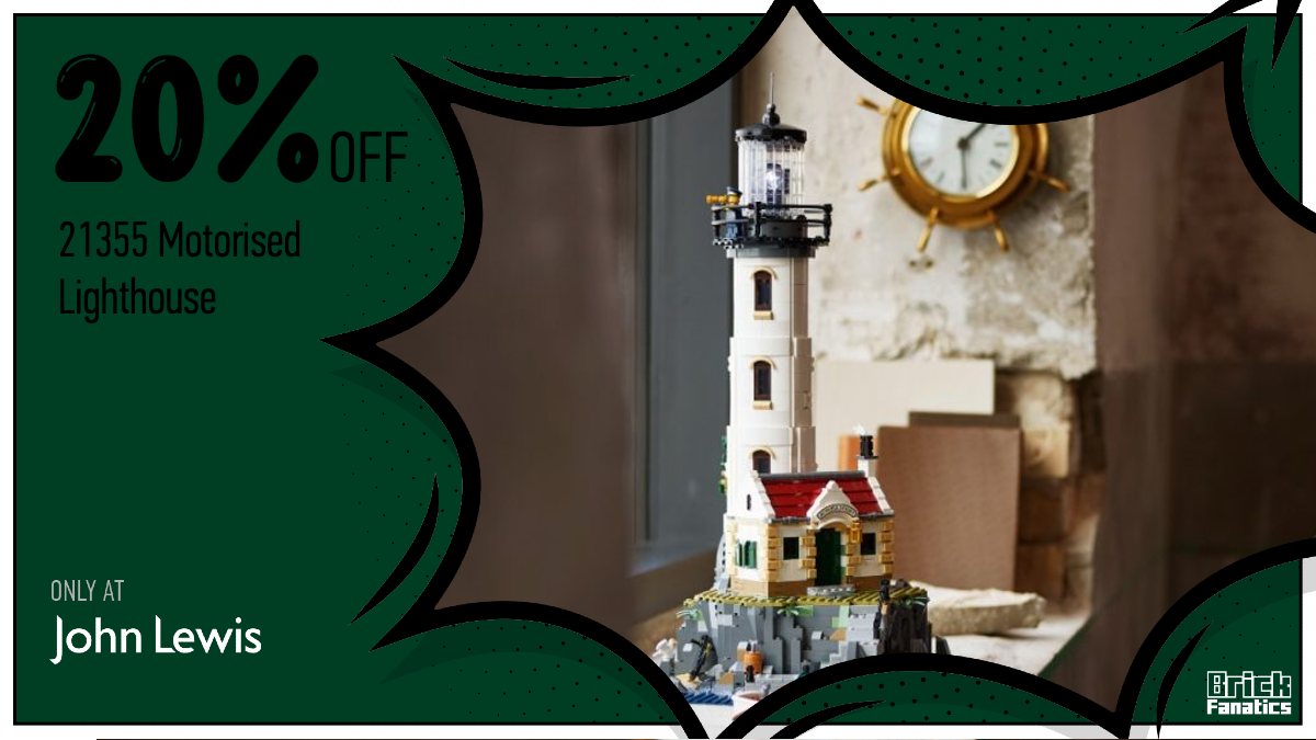 John Lewis has best price yet on LEGO Ideas 21335 Motorised Lighthouse
