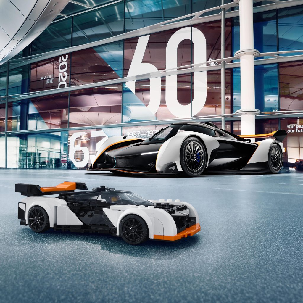 LEGO Speed Champions 76918 McLaren Solus GT McLaren F1 LM comparison 2