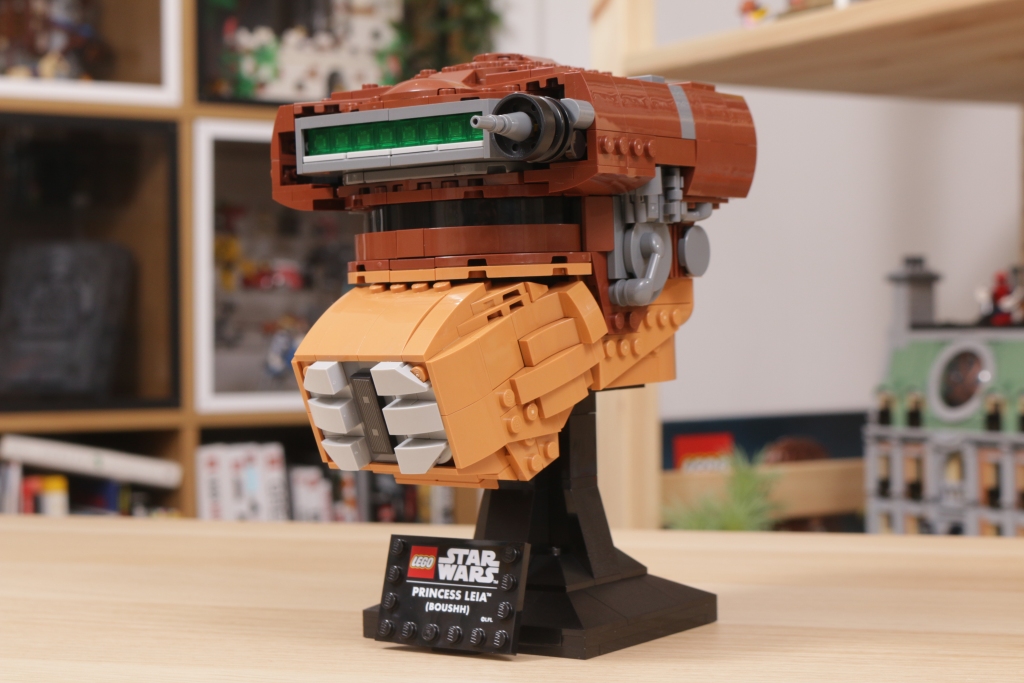 LEGO Star Wars 75351 Princess Leia Boushh Helmet review 3