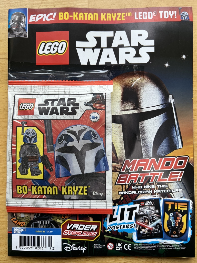 LEGO Star Wars magazine issue 92 cover