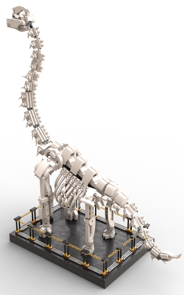 Brachiosaurus Altithorax bricklink designer program series 1 2