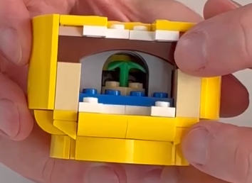 LEGO 40504 A minifigure tribute head secret
