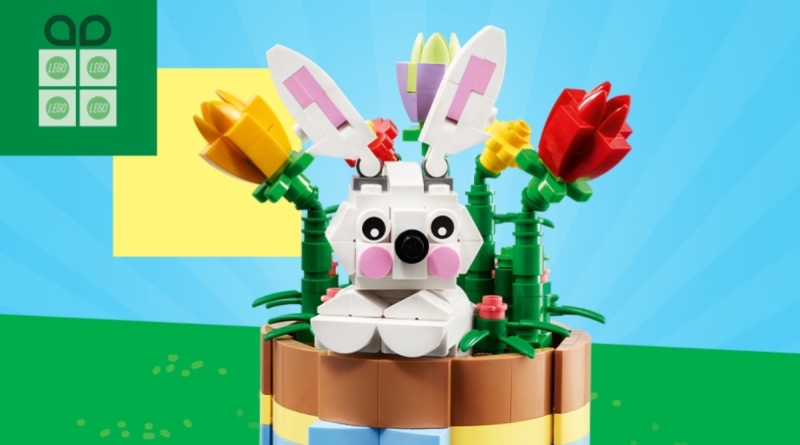 Regalo de cesta de Pascua LEGO 40587 con compra destacada