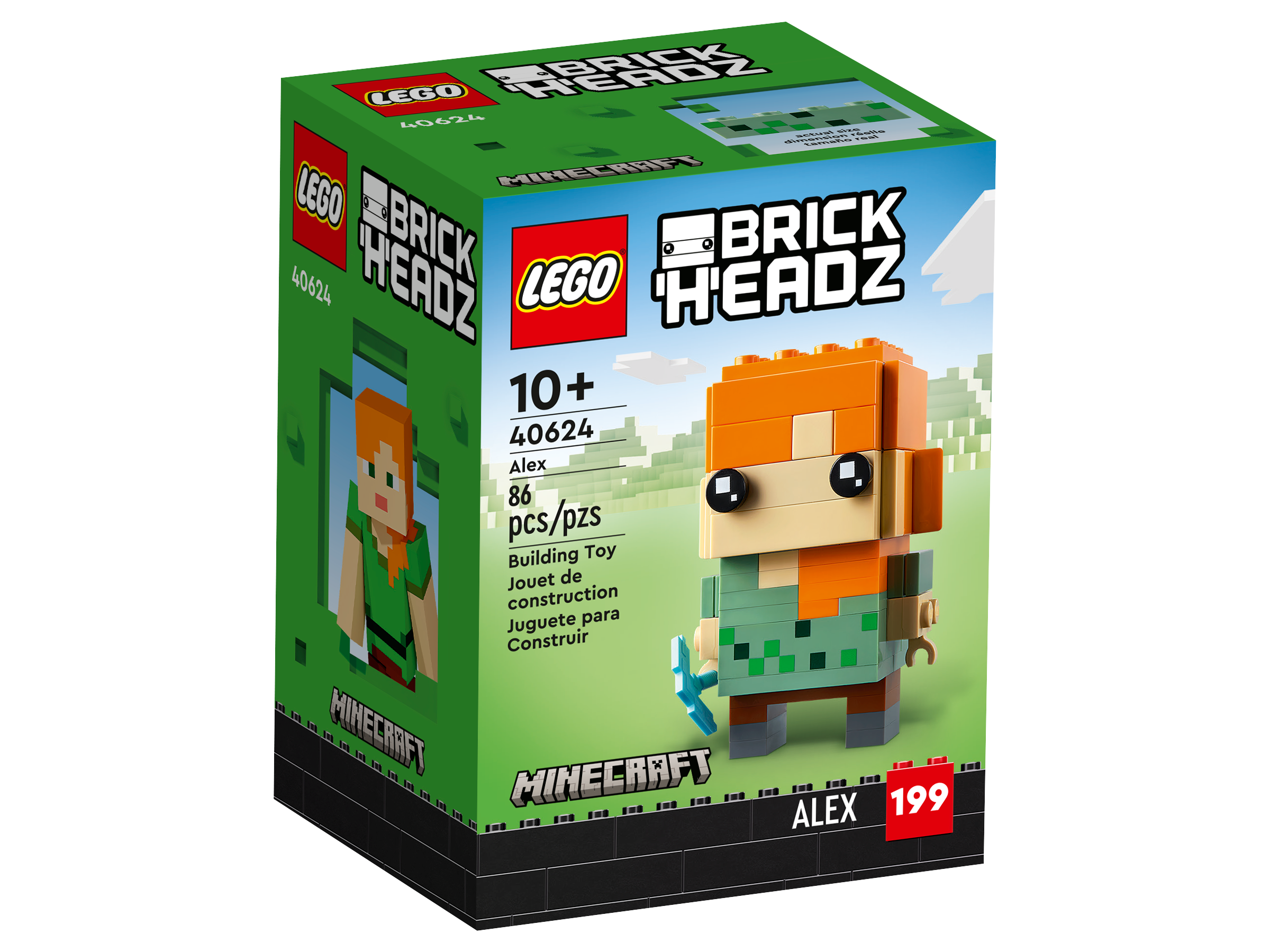 LEGO BrickHeadz Minecraft 40624 Alex 1