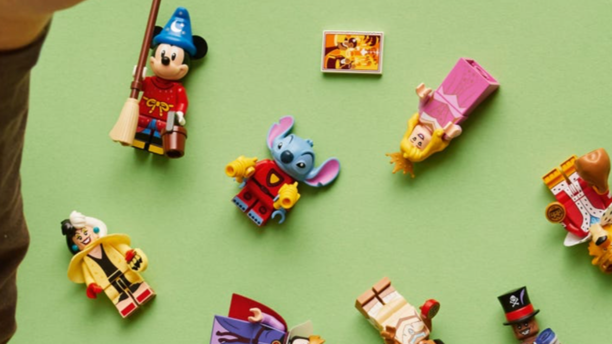 LEGO Disney 100th-anniversary collectible minifigures on the way
