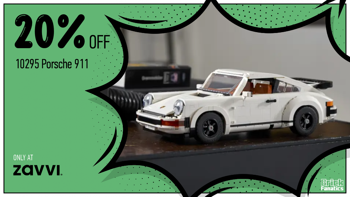 LEGO Icons 10295 Porsche 911 down to just £119.99 at Zavvi