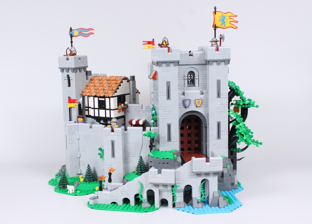 LEGO Icons 10305 Rampa del Castello dei Cavalieri del Leone mod 11
