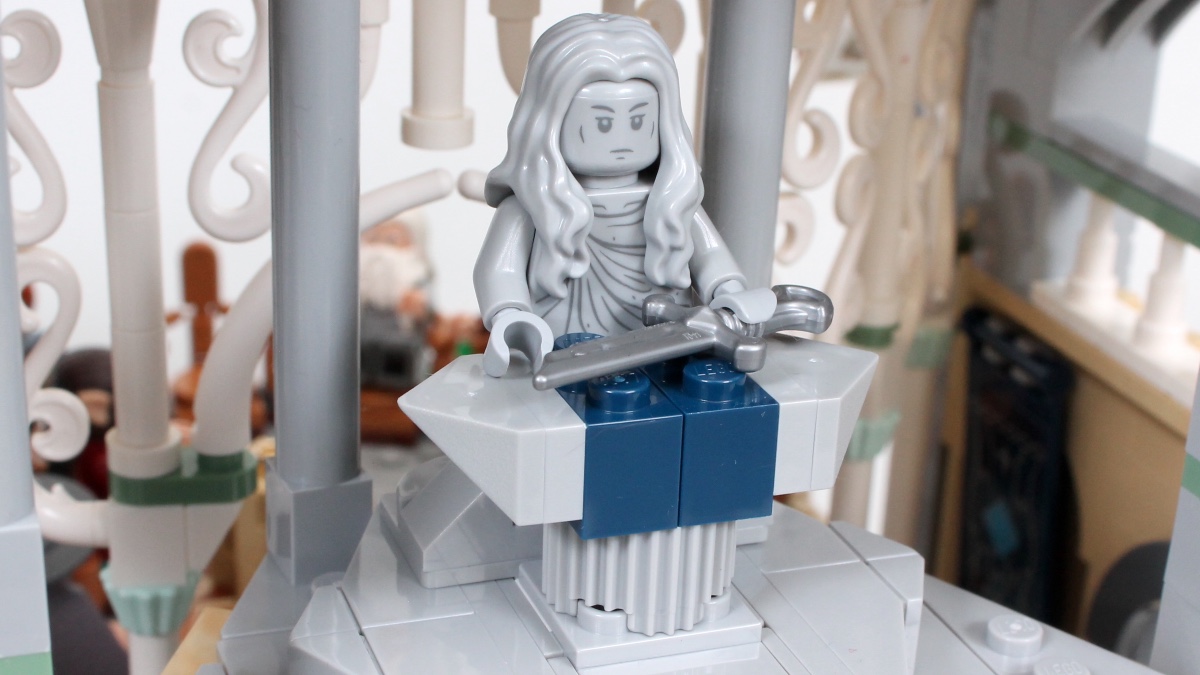 LEGO considered asking us to freeze a sword for Rivendell