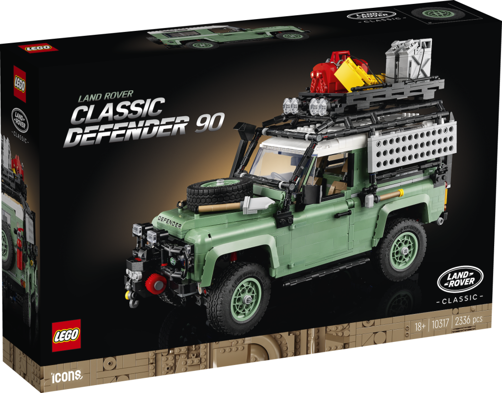 LEGO Icons 10317 Land Rover Classic Défenseur 90 1